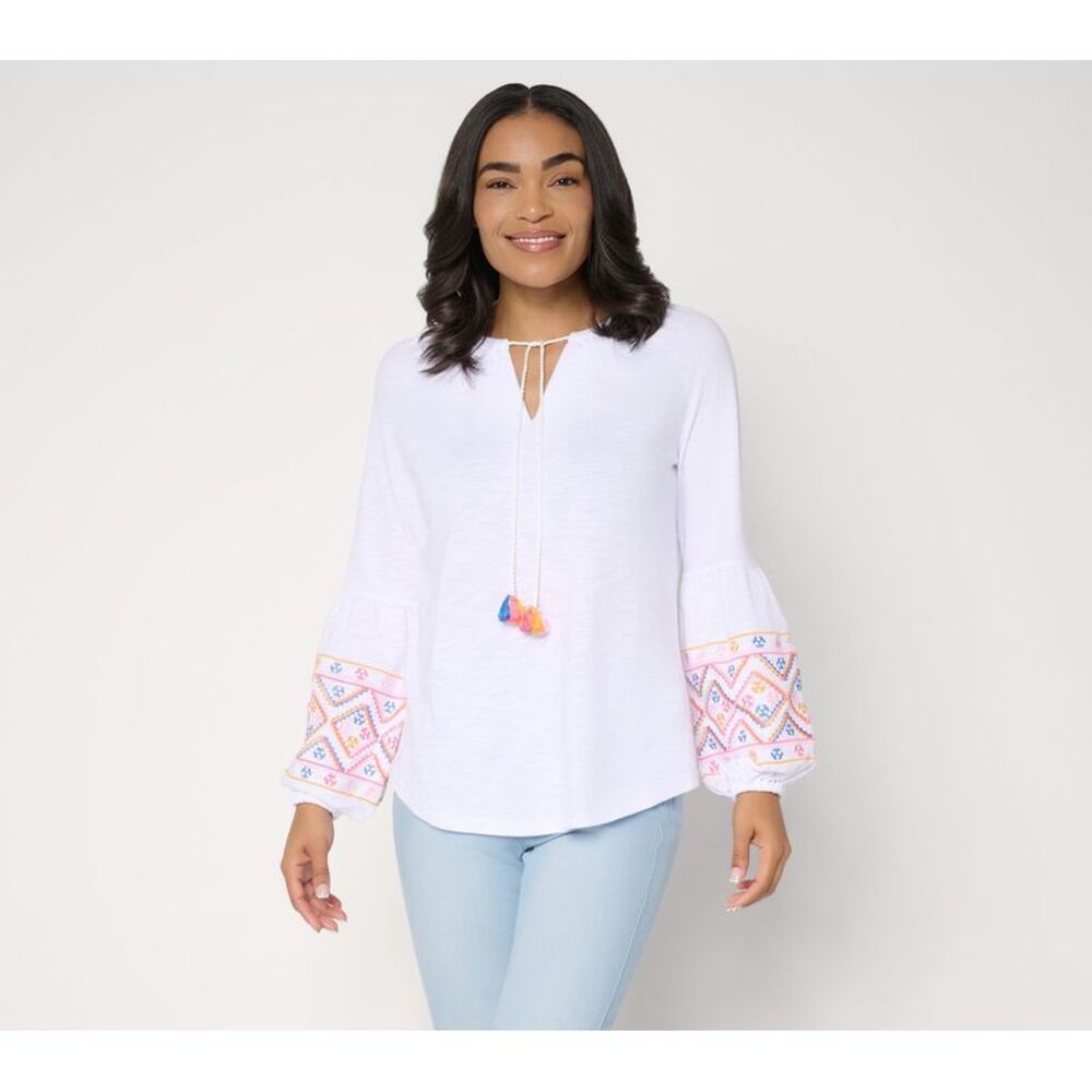 Belle by Kim Gravel Women's Top Sz M Make Your Selection: Multi-colored